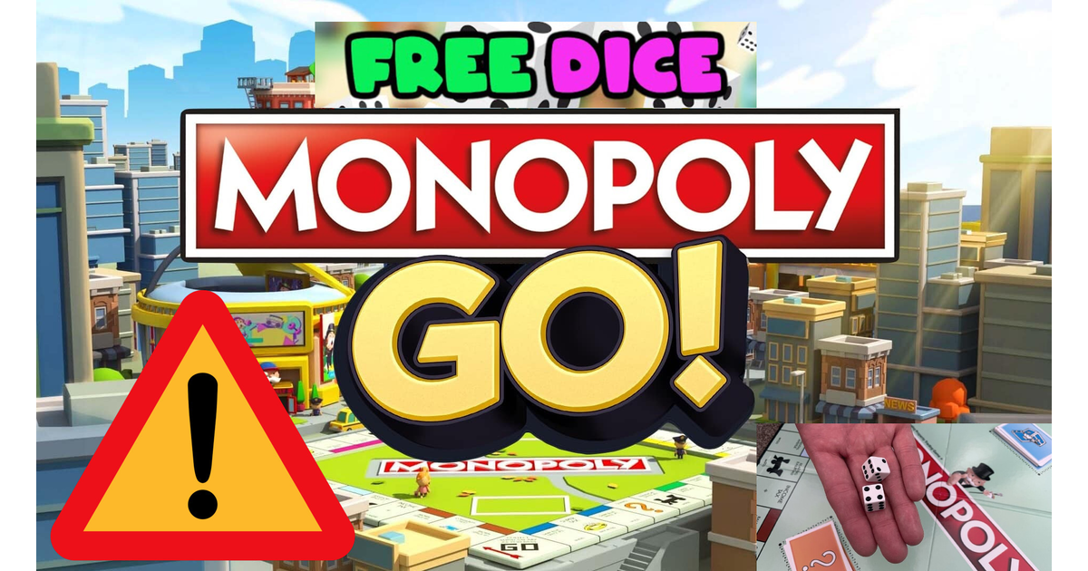 Free dice monopoly go