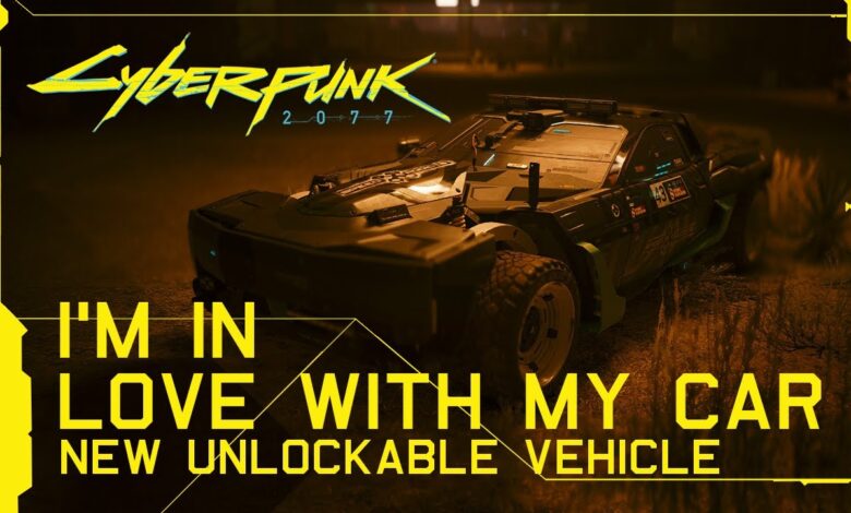 How to get im in love with my car cyberpunk 2077